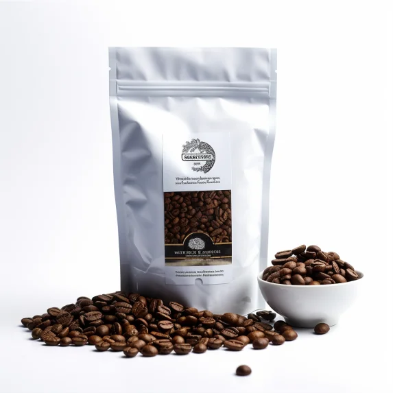 2023 Custom Packaging Waterproof Plastic Aluminum Foil Bags Zip Lock Stand Up Food Coffee Bag Pouch