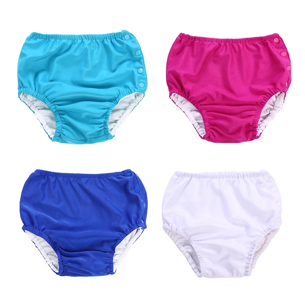 High quality reusable infant swim diapers for swimming adjustable baby swim pants