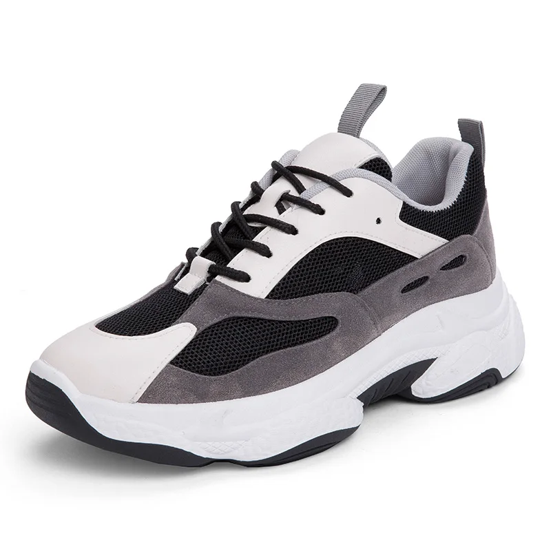 
New style breathable height increasing shoes mens shoes casual sport 