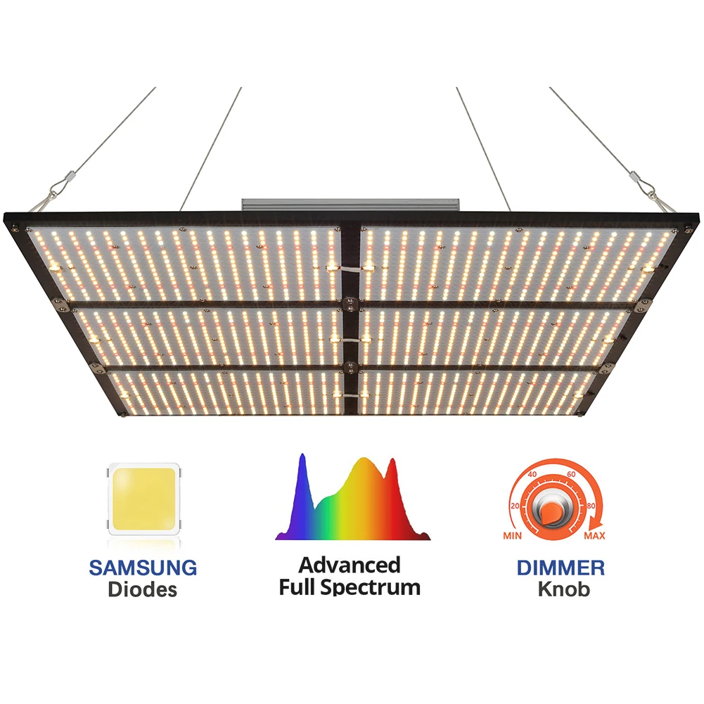 SF7000 720W Samsung LM301H LED Grow Light Panels Full Spectrum UV IR LED Plant Grow Lights for Indoor Plants