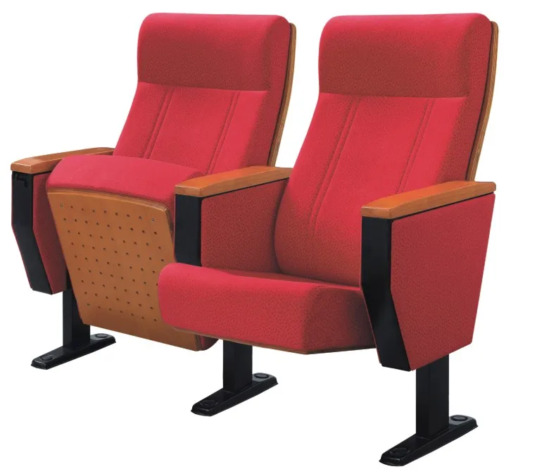 High quality folding auditorium chair cinema chair movie chair with cup holder