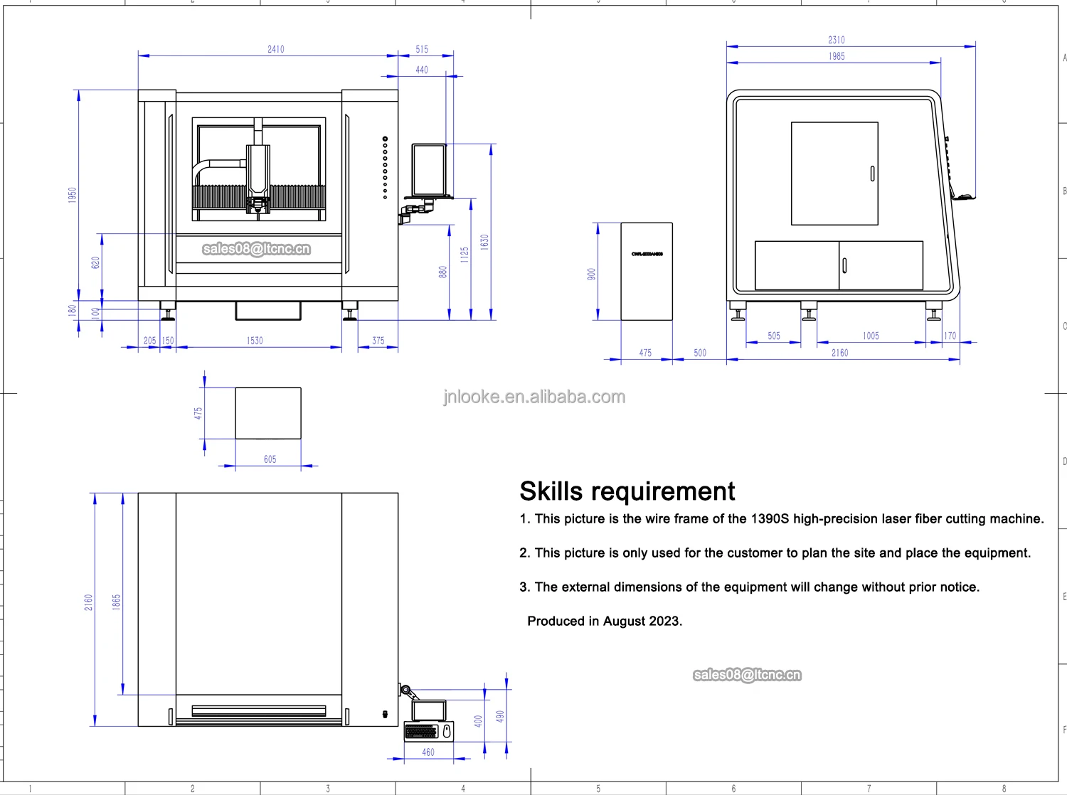Hot sales Small Metal Laser Cutter Machines 1000w 1500w 2000w 3000w 6000w 1390Fiber Stainless Steel Cutting Laser Machine Price