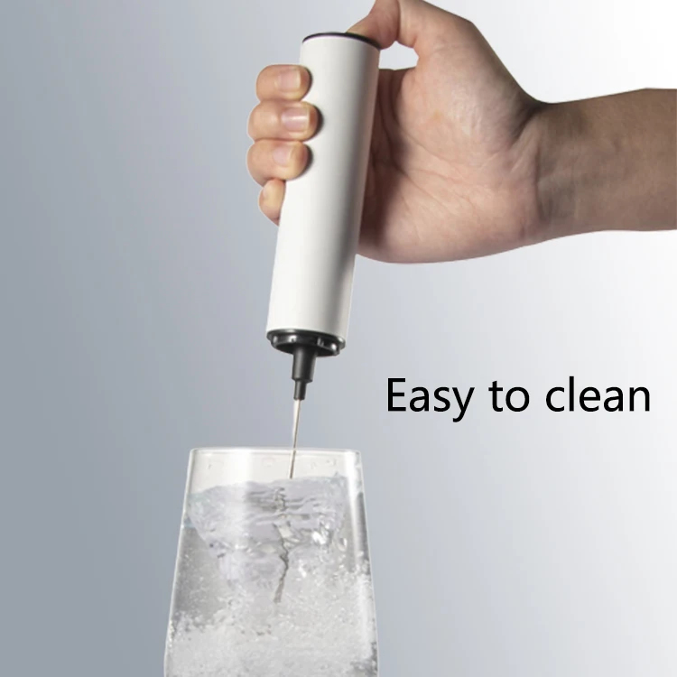 Mini Automatic Milk Frother Espumador De Leche USB Electrico Rechargeable Handheld Milk Frother Stainless Steel Milk Frother
