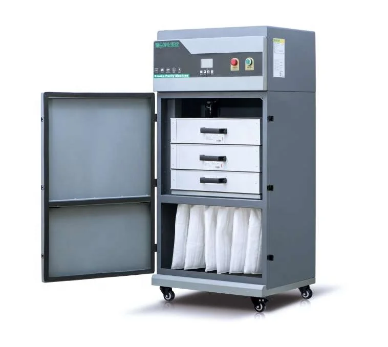 Big Air Volume co2 Laser Cutting Fume Extractor/Soldering Smoke Absorber Fume Extractor for Sales