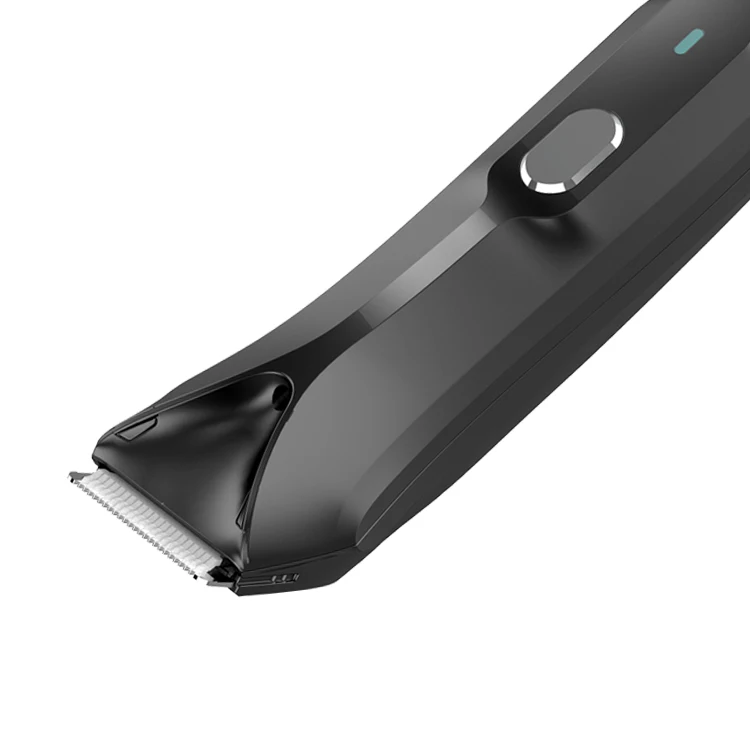 Trimmer for groin with replaceable ceramic blade waterproof skin safe men ball trimmer