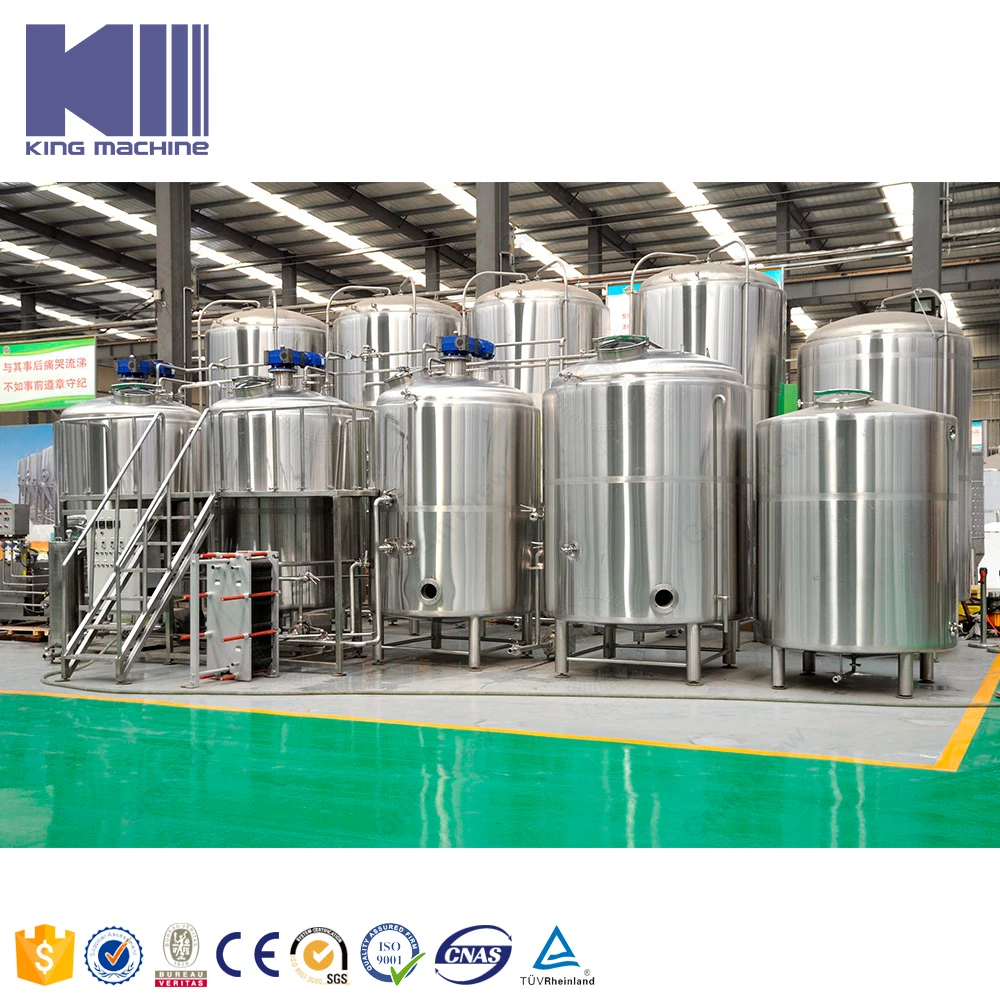 
Automatic Glass Bottle Beer Filling Machine Making Line 