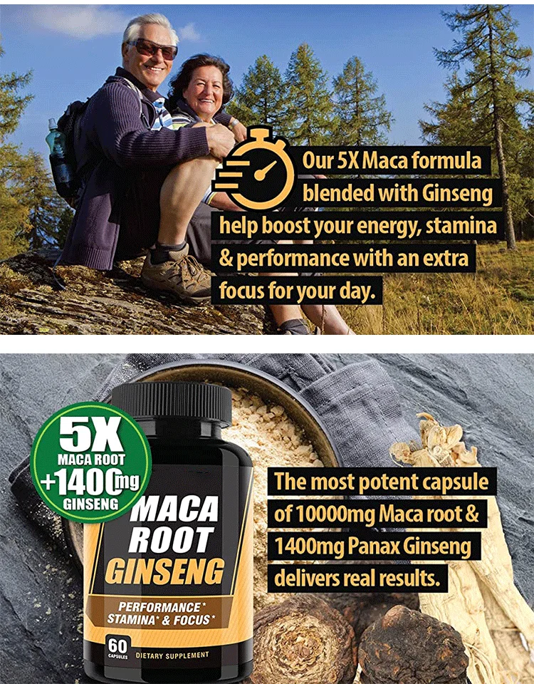 In Stock La Molina Butt Enhancement With Weight Gain Pill Root Tablet Maca Extract Capsule Private Label