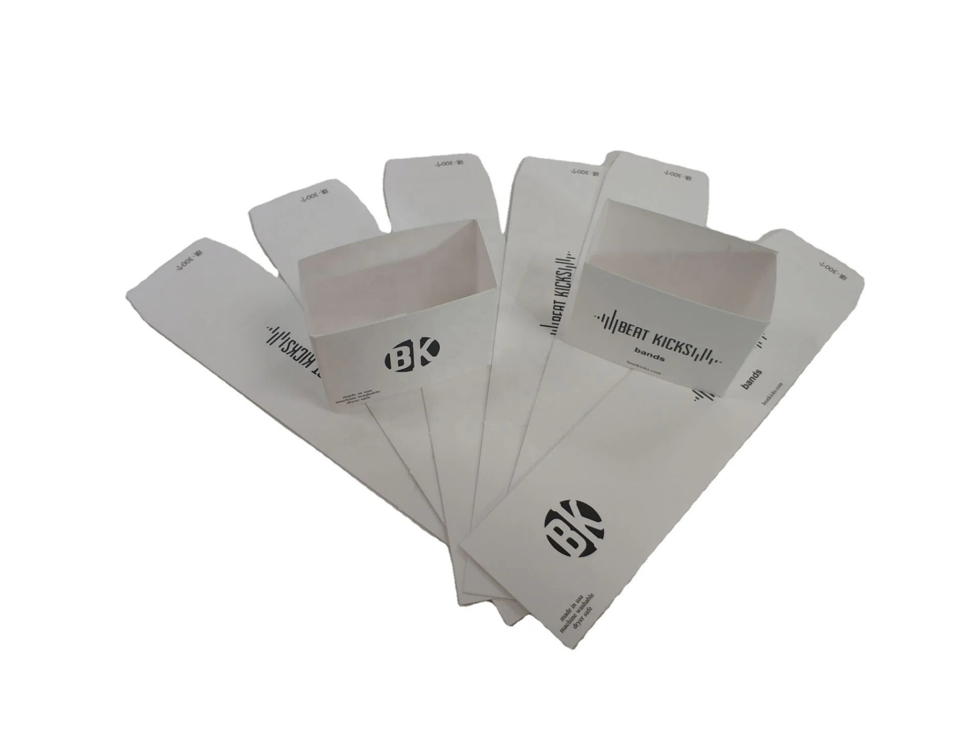 Customized White Cardboard Window Paper Soap Box Packaging Belt Sleeves