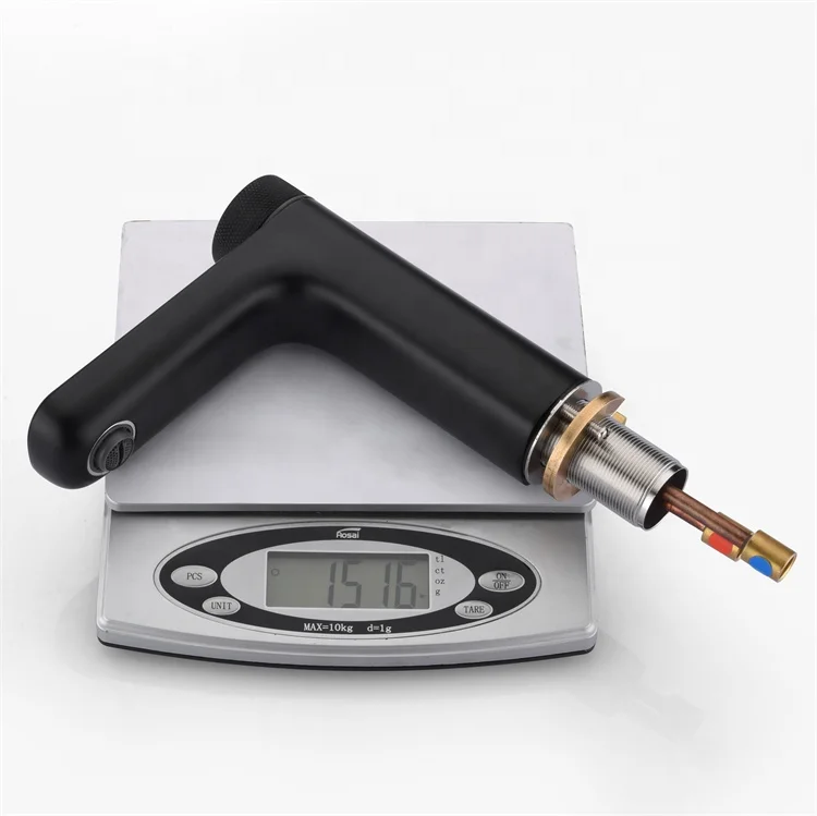 High Quality Water Saving Zinc Body Basin Tap Display Smart Faucet For Bathroom Washbasin Sink With Temperature Sensor