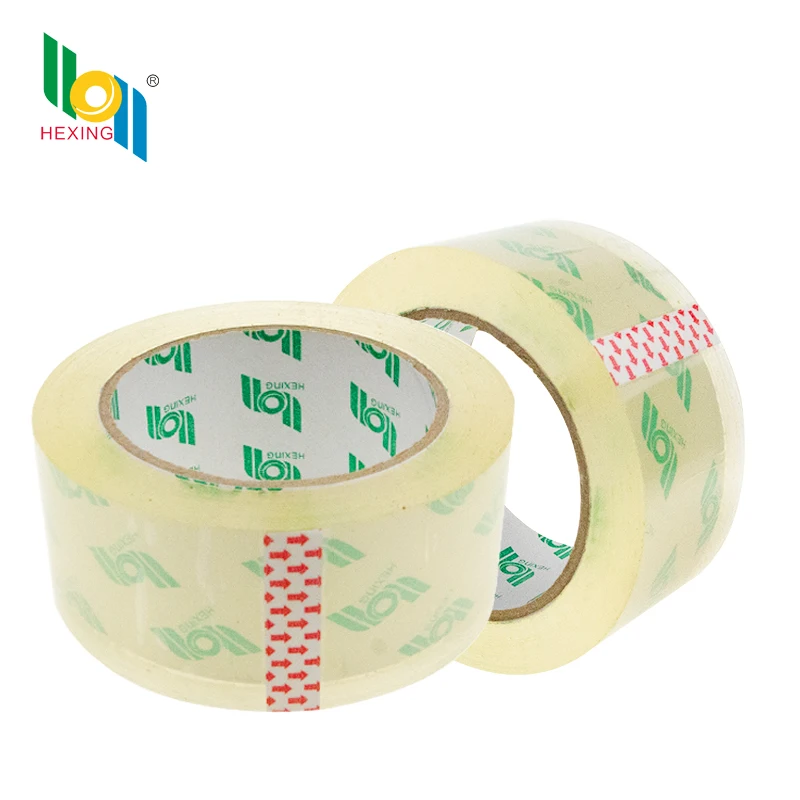 BOPP Material Custom Logo Clear Printed Packing Tape Clear Transparent Custom Logo Design Bopp Opp Packing Tape