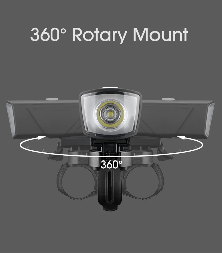 USB Waterproof High Brightness Bicycle Headlight