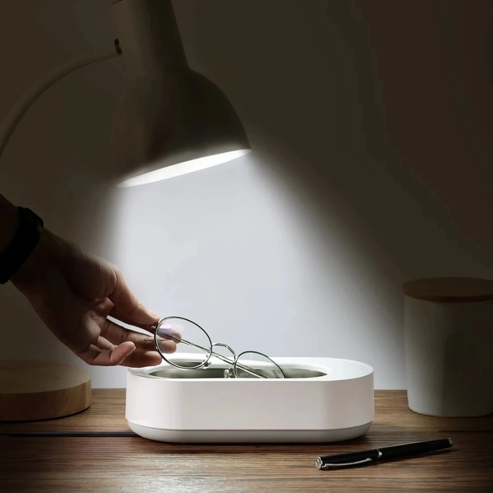 Xiaomi EraClean Ultrasonic Professional Cleaner Machine 45000Hz High Frequency Vibration Lightweight for Eyeglasses Jewelry