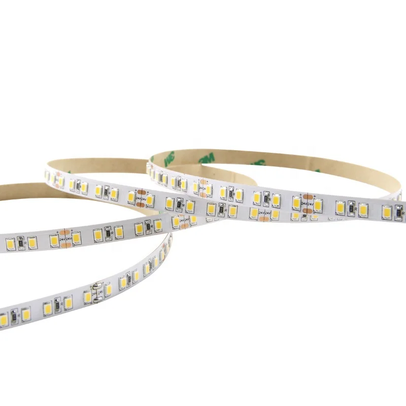 Manufacturer Supplier Custom 24v 8mm  2700K RA90 IP66 Worm White  Smd 2835 Led Flexible Strip Light For Lighting Projects