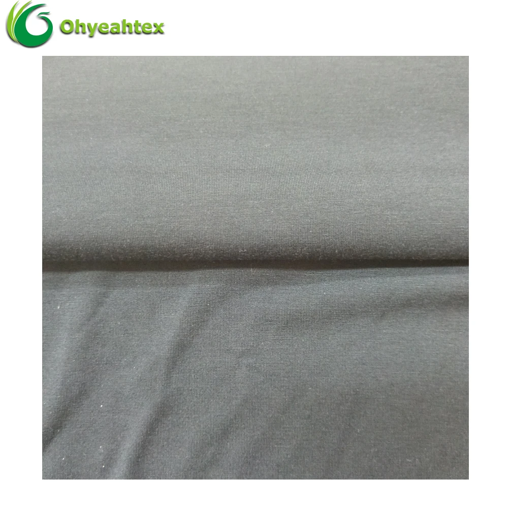 Comfortable Anti-Mildew 68%Bamboo Lyocell Chitosan Jersey Fabric For Babywear