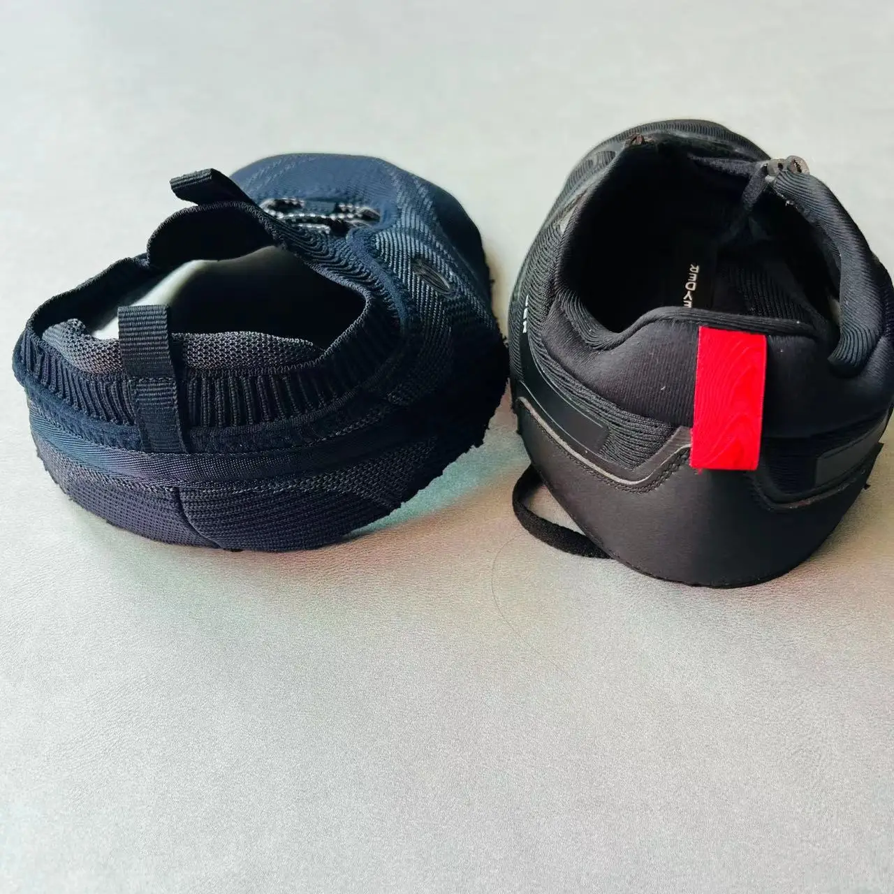 Knitted Fabric Polyester Dot Design Fly Knitting Sock Semi-Finished Football shoe upper