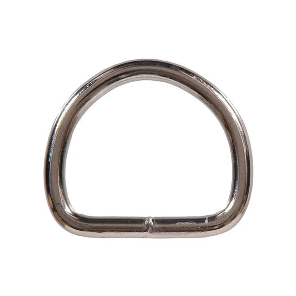 Custom Zinc Alloy Steel D Ring For Bag