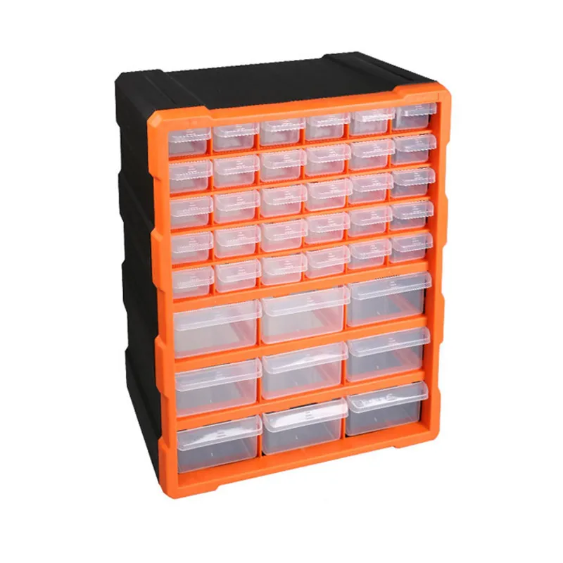 Tool Box Toolbox Tools Organizer Manufacture Low Price Cheap Plastic Carton Plastic with 3 Sliding Trays Plastic China Bafuluo