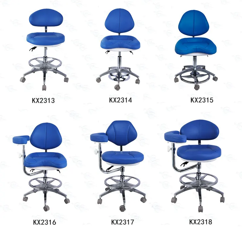 Dental Clinic Furniture Rotating Seat Chair Dental Lab Work Stool Comfortable Seat Dentist Medical Operation Stool