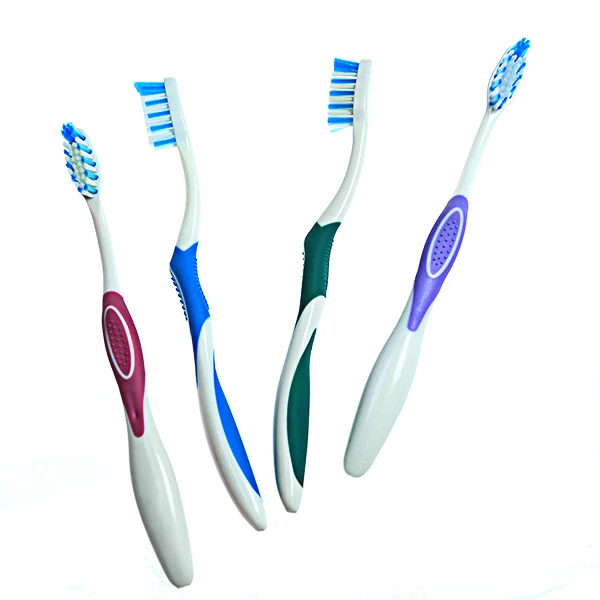 Factory Wholesale Good Quality Portable Economic Soft Nylon Adult Soft Toothbrush for Family Use