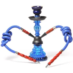 2022 New Design Fashion custom mini hookah pumpkin shisha set portable double pipe hookah with hookah accessories