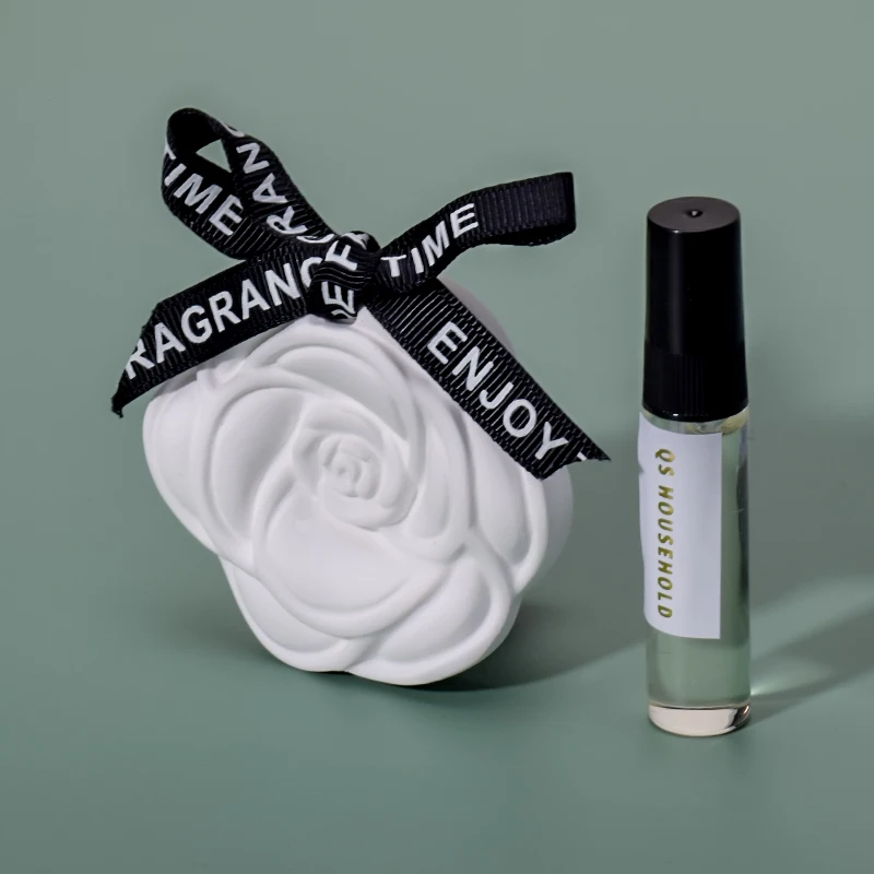 ceramic sctented tablet hanging in the car diffuser aromatic plaster stone essential oil set