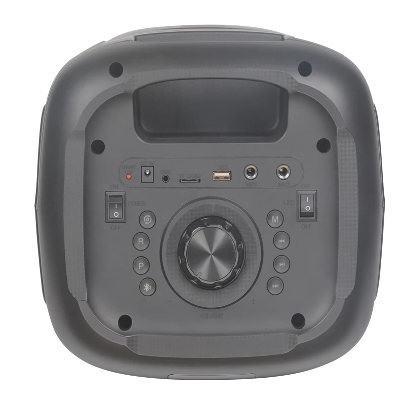 8-inch New High-power Heavy Subwoofer Loud Speaker Portable Trolley Speakers Wireless Square Dance Dual Outdoor Speaker