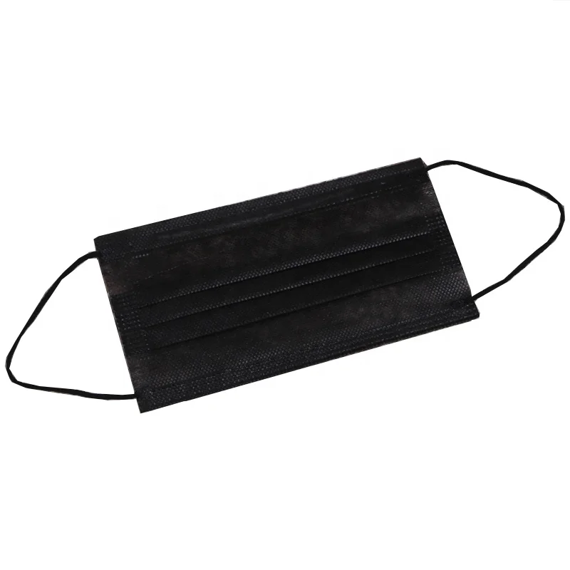 2021 hot sale black disposable face mask black face mask fashion face mask in low price