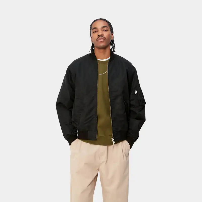 Custom Windbreaker Plus Size Track Jacket  Plain Zipper Oversized Cropped Boxy Workout Varsity Jacket Nylon Bomber Jacket Men