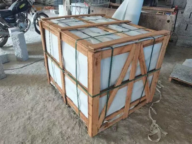 Лидер продаж внешняя гранитная сетчатая плитка серая садовая брусчатка для подъездной дороги