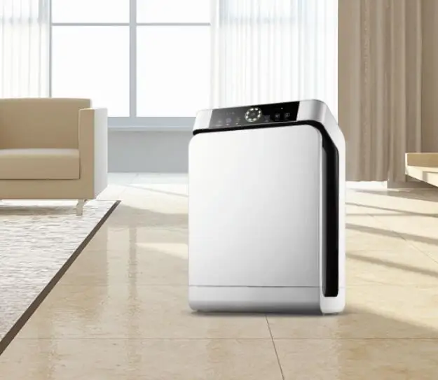 Home Office Air purifier CE CB certification HEPA filter Air cleaner with odor sensor