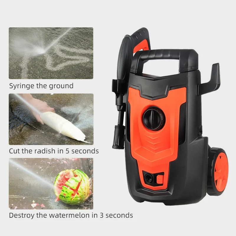 QJ-X-166  Portable automatic car wash machine steam foam car washer