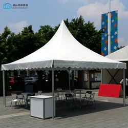 China manufacturer luxury glass gazebo work pagoda tents for sale