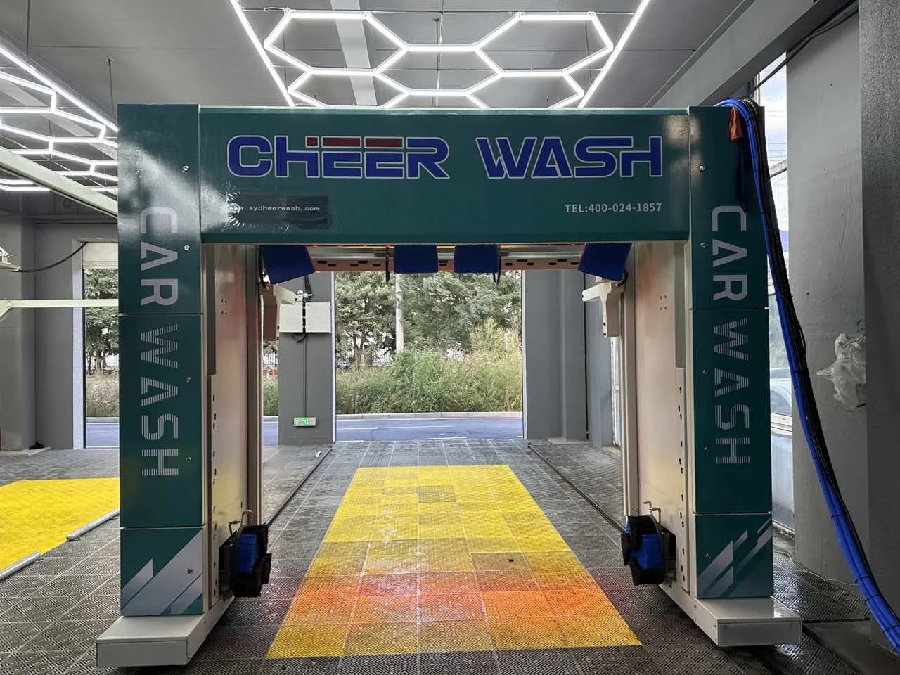 auto touchless car washing equipment touchless car wash machine fully automatic outdoor made in china