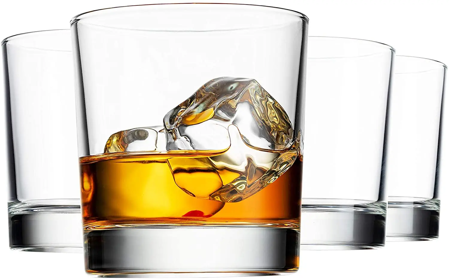 Old Fashioned Customizable Etched 10 oz Double Cocktail Rock Glass Whiskey Tumbler for Men Gift
