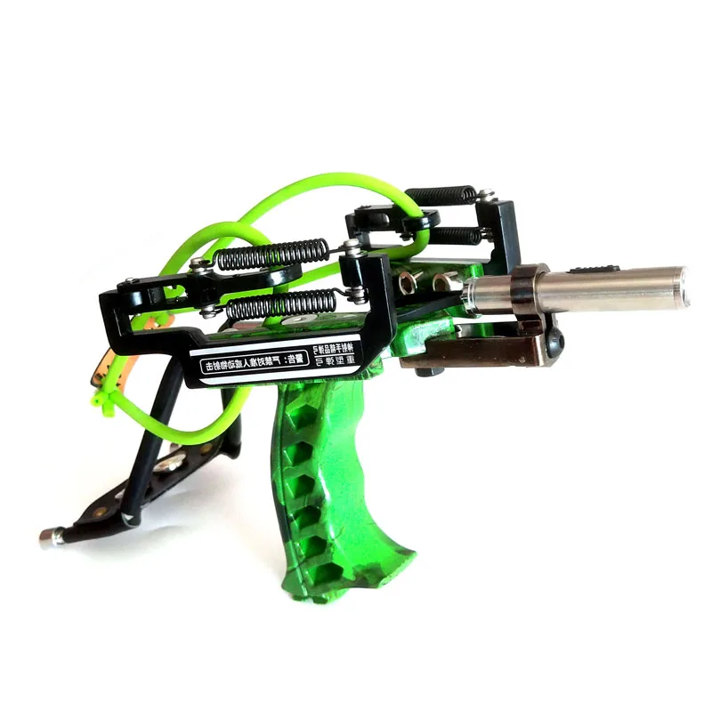 Powerful Slingshot With Wrist Rest Hunting Fishing Shooting Darts Steel Ball Laser Stainless Steel Catapult Outdoor