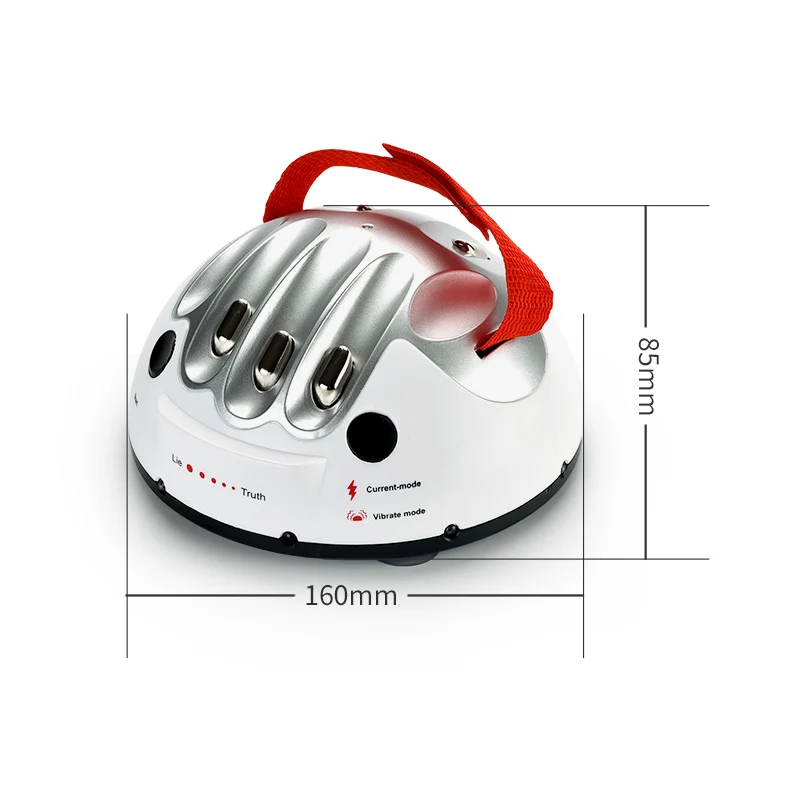 Kids educational polygraph test toy heartbeat lie detector intelligent inductive electric shocking liar