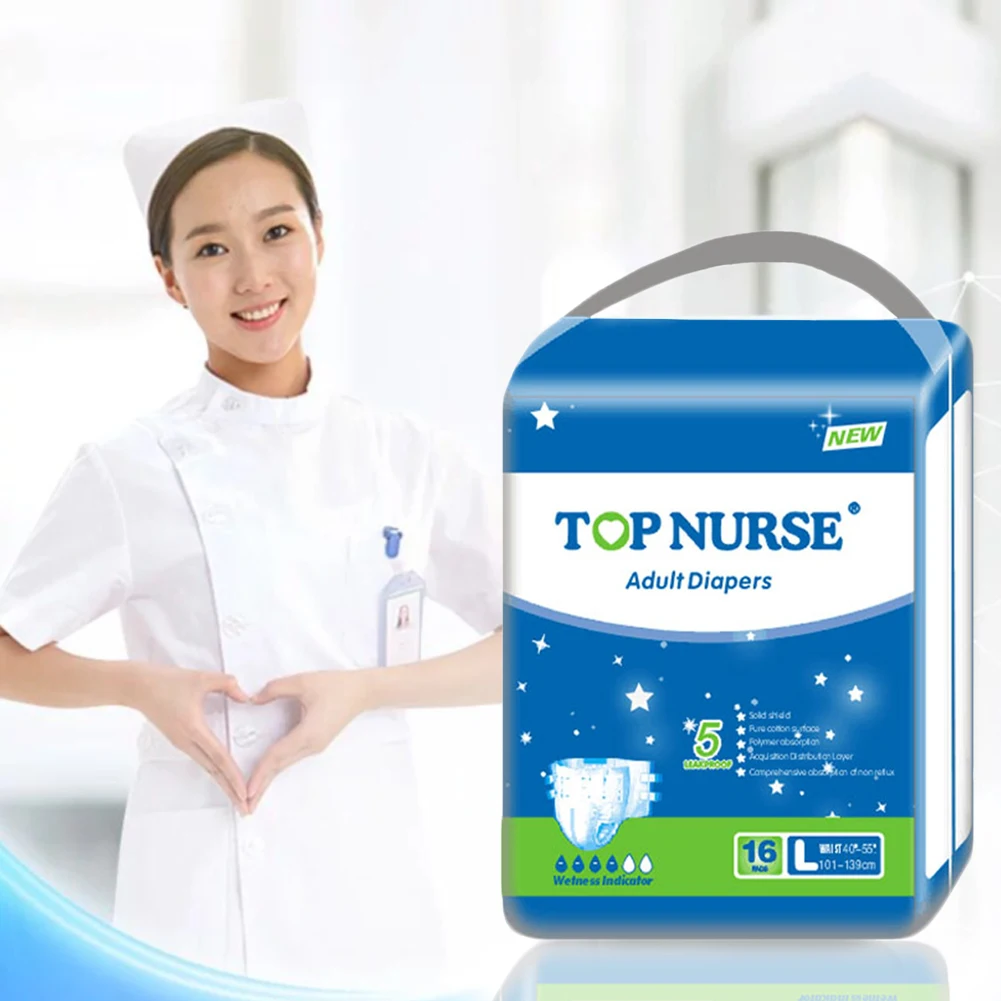 Adult Baby Diaper 6000ML High Absorption, Adult diapers Panties Printed In Indonesia