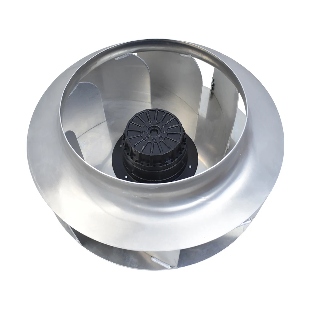 Fengda AC 225mm small backward inclined  china centrifugal blower fan price with metal impeller for air purifier CE approved