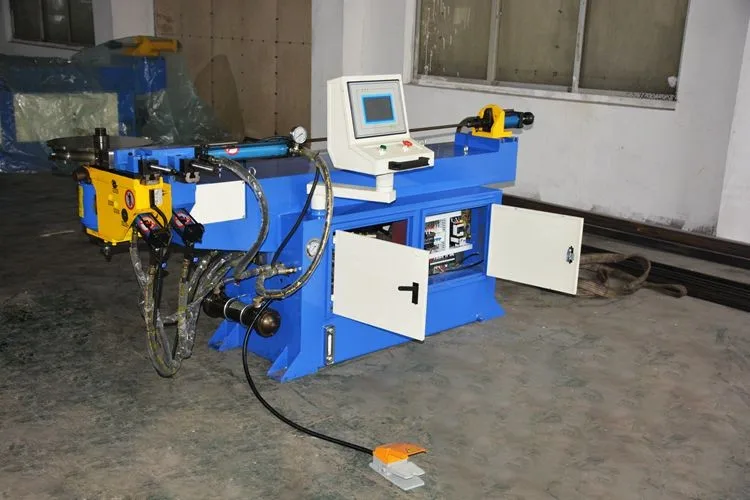 AlibabaSelect DW63NC Semi Square Mandrel Sale Pipe Bending Machine Tube Bender Price