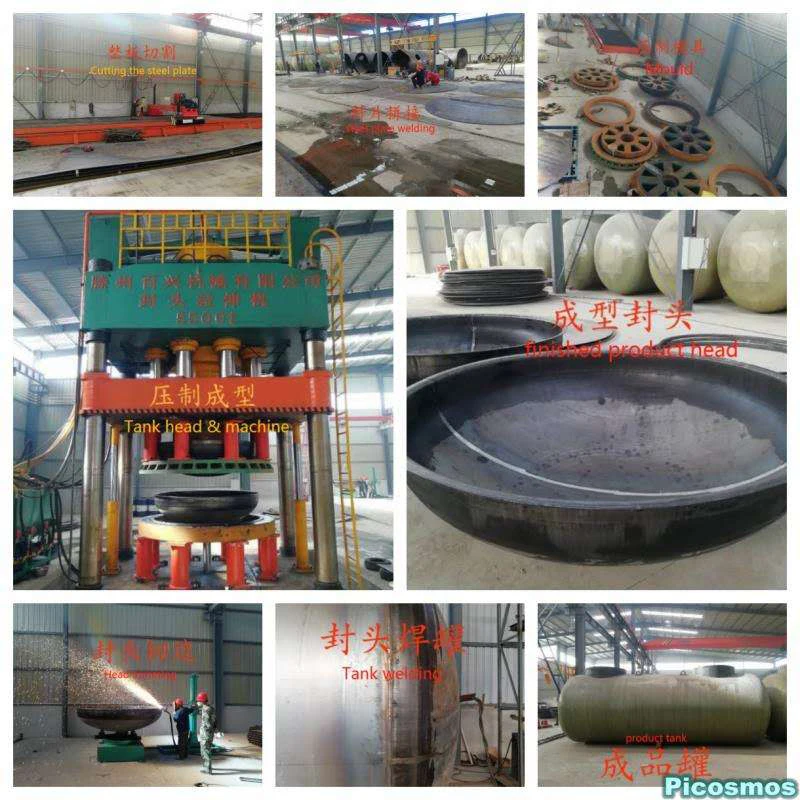 Tank dish end flanging Machine for end dished