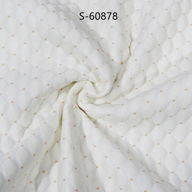 420GSM 40%PE  cooling yarn 60% polyester  fabric cool feeling mattress ticking fabric
