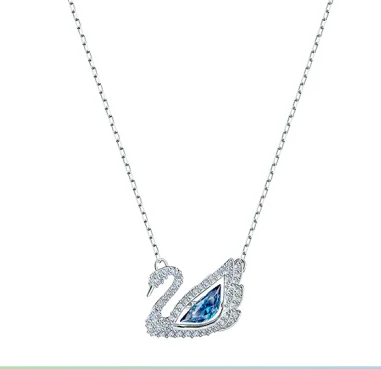 
Factory direct sale fashion simple swan necklace jewelry gift 