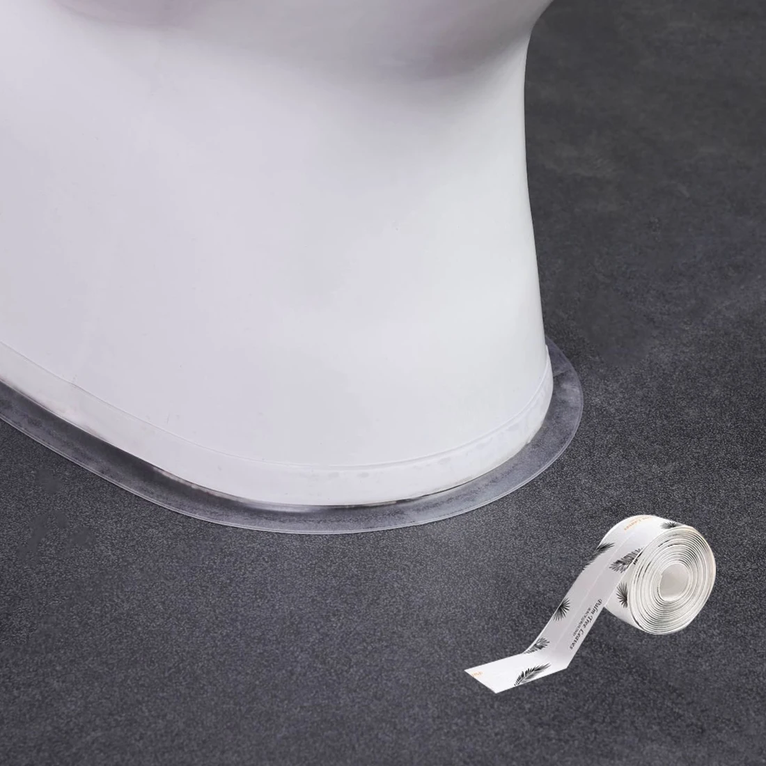 Kitchen Bathroom Good Sealing Non-trace Adhesive Waterproof Mildew Proof Anti-mold Tape PVC Material Wall Glue Crack Repair Seal