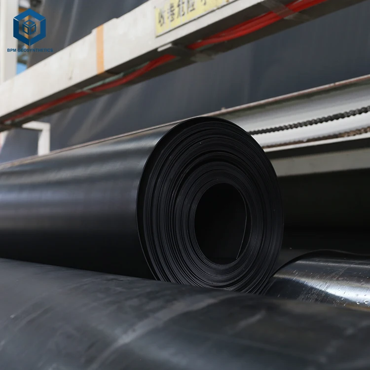 Double Tough Waterproofing Pond Geomembrane Sheet Price for Mining Project in Kenya