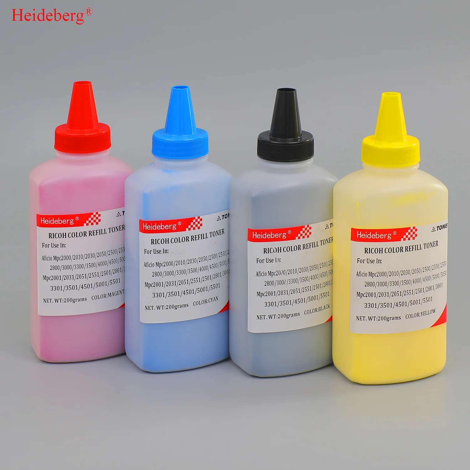 Toner Manufacturer  25 years, MPC3501 Compatible Refill Color Toner Powder for Ricoh MPC3501/3001/2800/3300