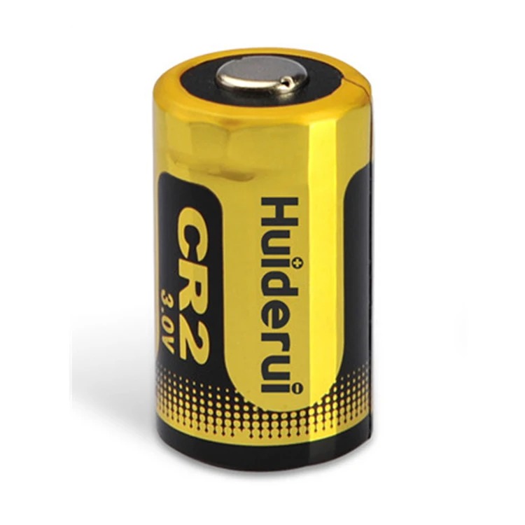 3.0V Lithium Battery Factory Price 1000mAh CR2 Huiderui Brand From China LiMnO2 High and Stable Operating Voltage Extremely Safe