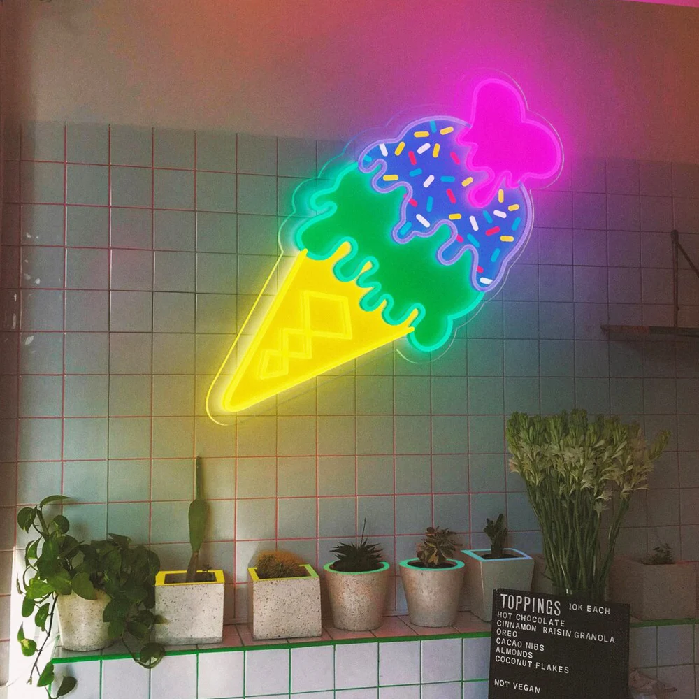 Barber Custom Logo UV Printed Neon Light LED Night Light Acrylic Party Weeding Decor Free Design Neon Light Sign