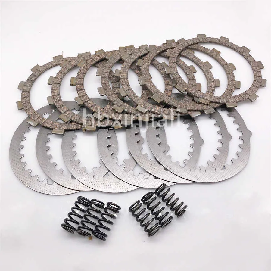 Motorcycle Parts China Price Paper Based Friction Material Disc Pad Plate Kit Clutch Gasket With Spring For YAMAHA ATV UTV