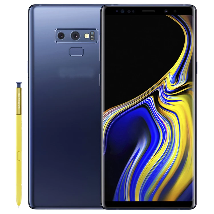 Оригинальный Восстановленный телефон для Samsung Galaxy Note 9 N960F N960U, 6,4 дюйма, Восьмиядерный, 6 ГБ ОЗУ, 128 Гб ПЗУ, 12 МП, разблокированный телефон, 1 шт.