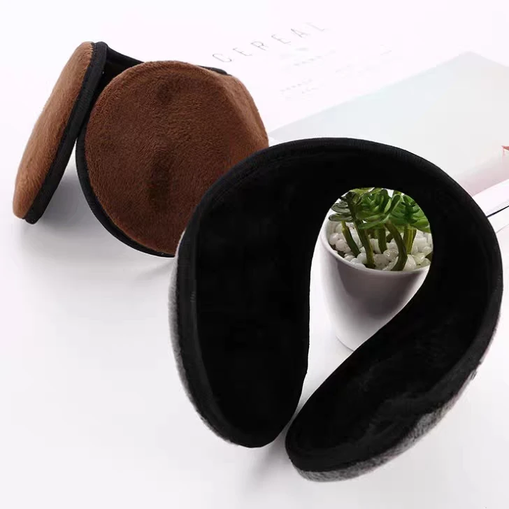 Мужские наушники зимние грелки уха флис Earwarmer мужские и женские в сложенном виде плюшевые аксессуары 4 вида